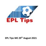 EPL TIPS 29 AUGUST 2021